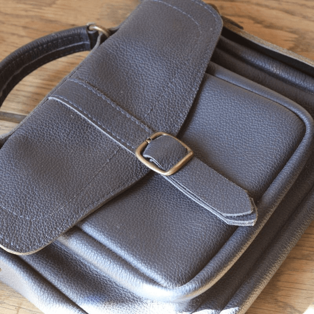 Petit Cartable n°2 - Bleu nuit
