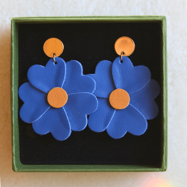 Boucles d’oreilles marguerites